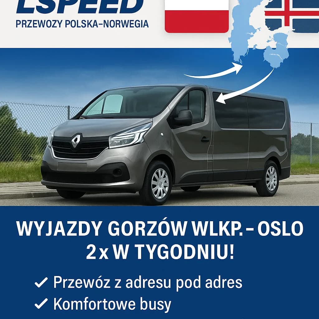 Zdjęcie floty firmy LSPEED