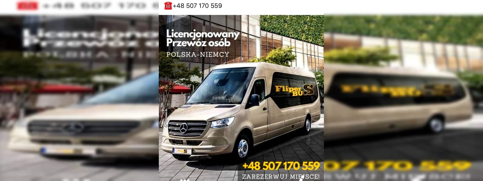 Zdjęcie floty firmy Fliper-Bus