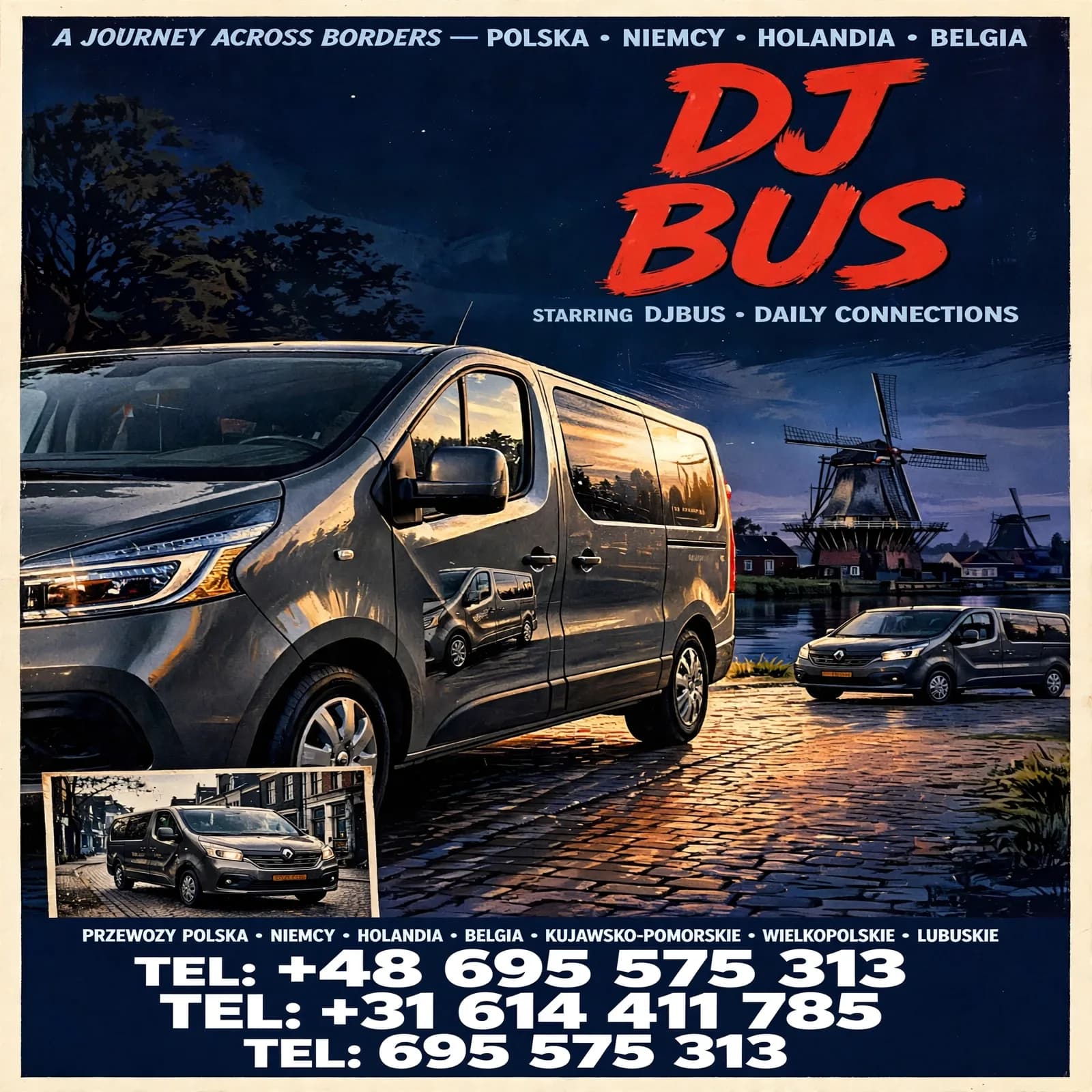 Zdjęcie floty firmy DJbus