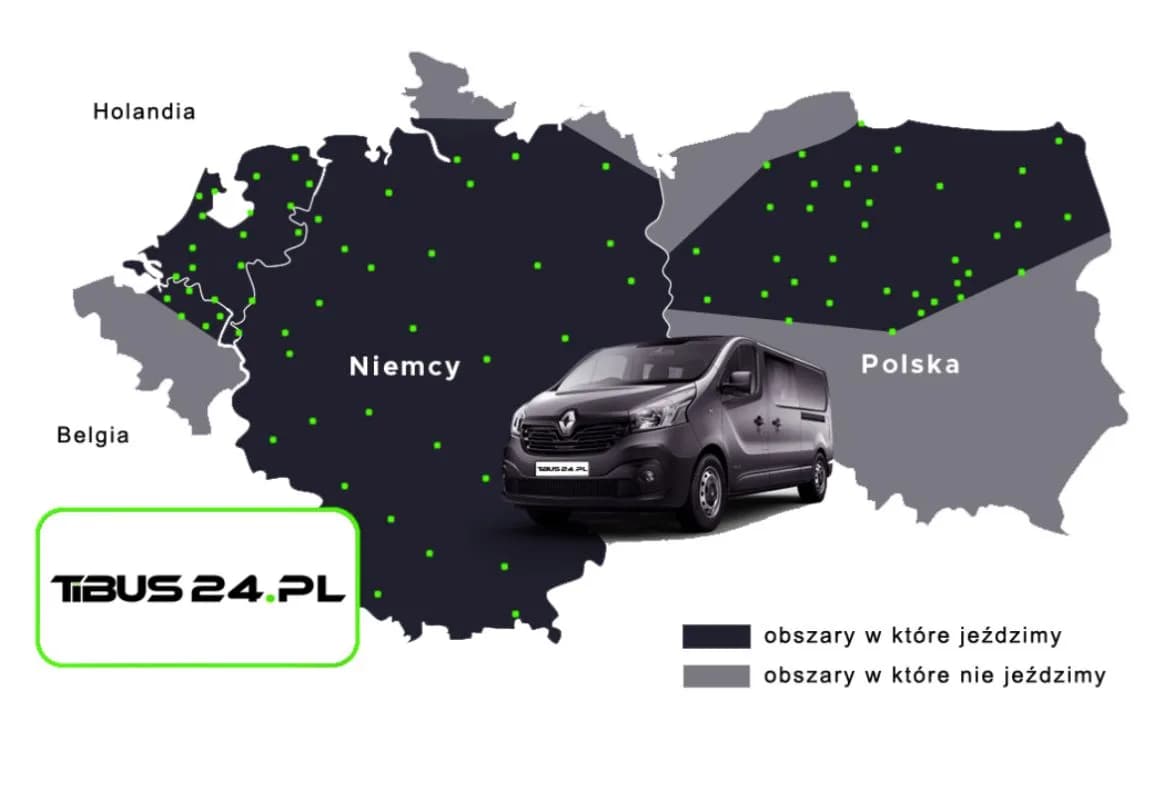 Zdjęcie floty firmy TIBUS 