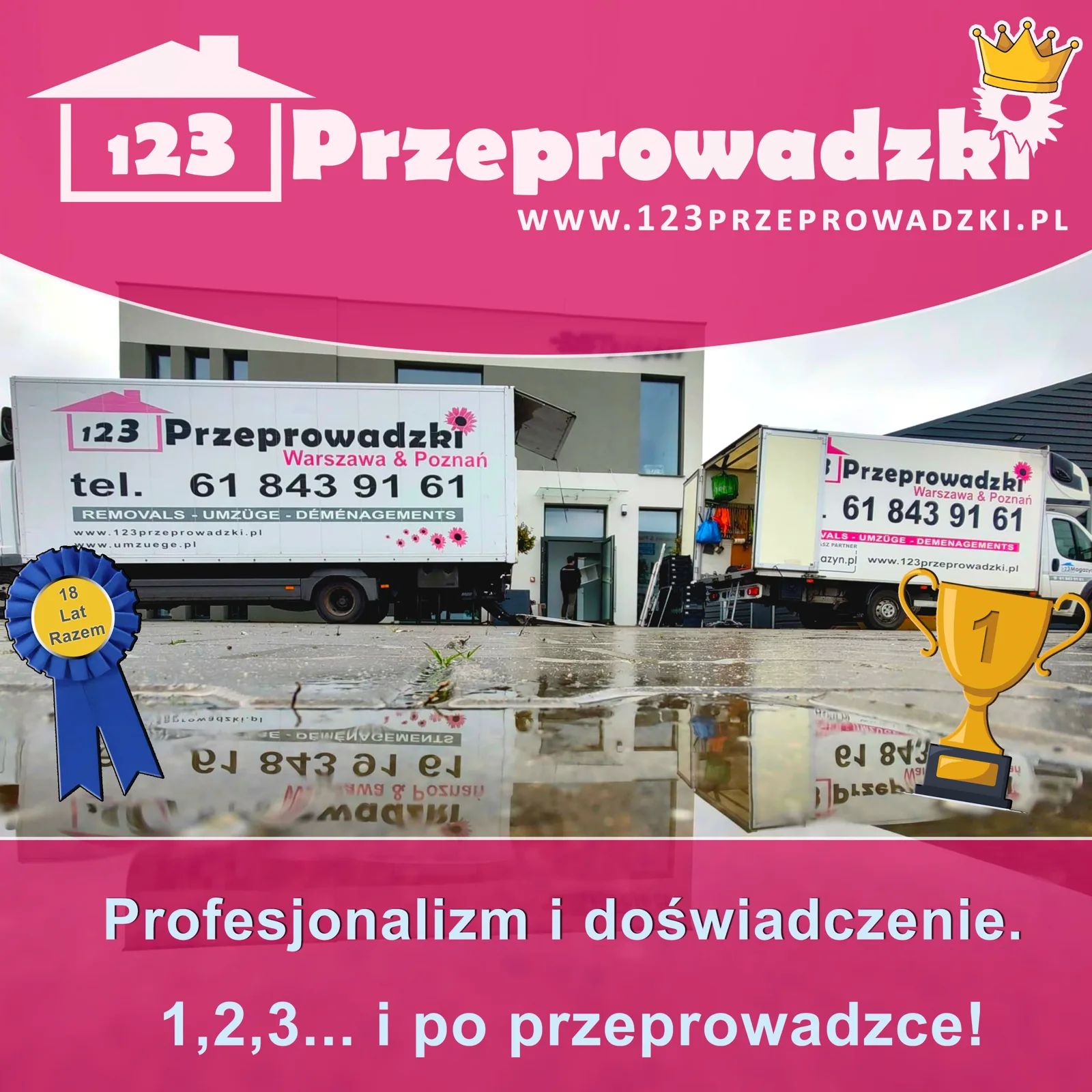 Zdjęcie firmy 123 Przeprowadzki