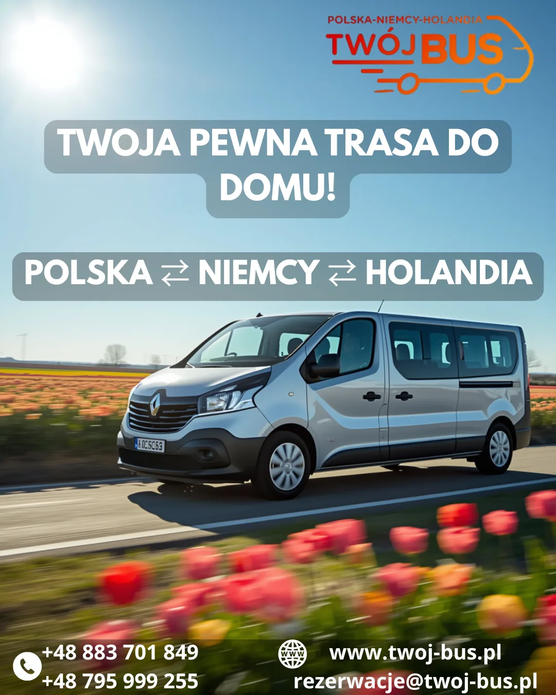 Zdjęcie floty firmy Twój Bus