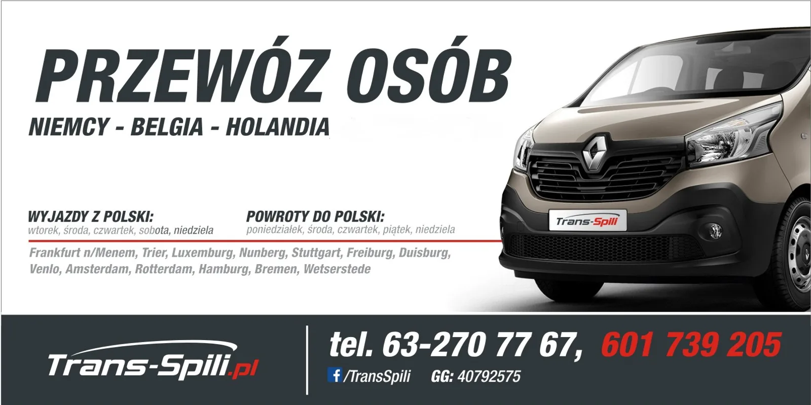 Zdjęcie floty firmy TRANS-SPILI