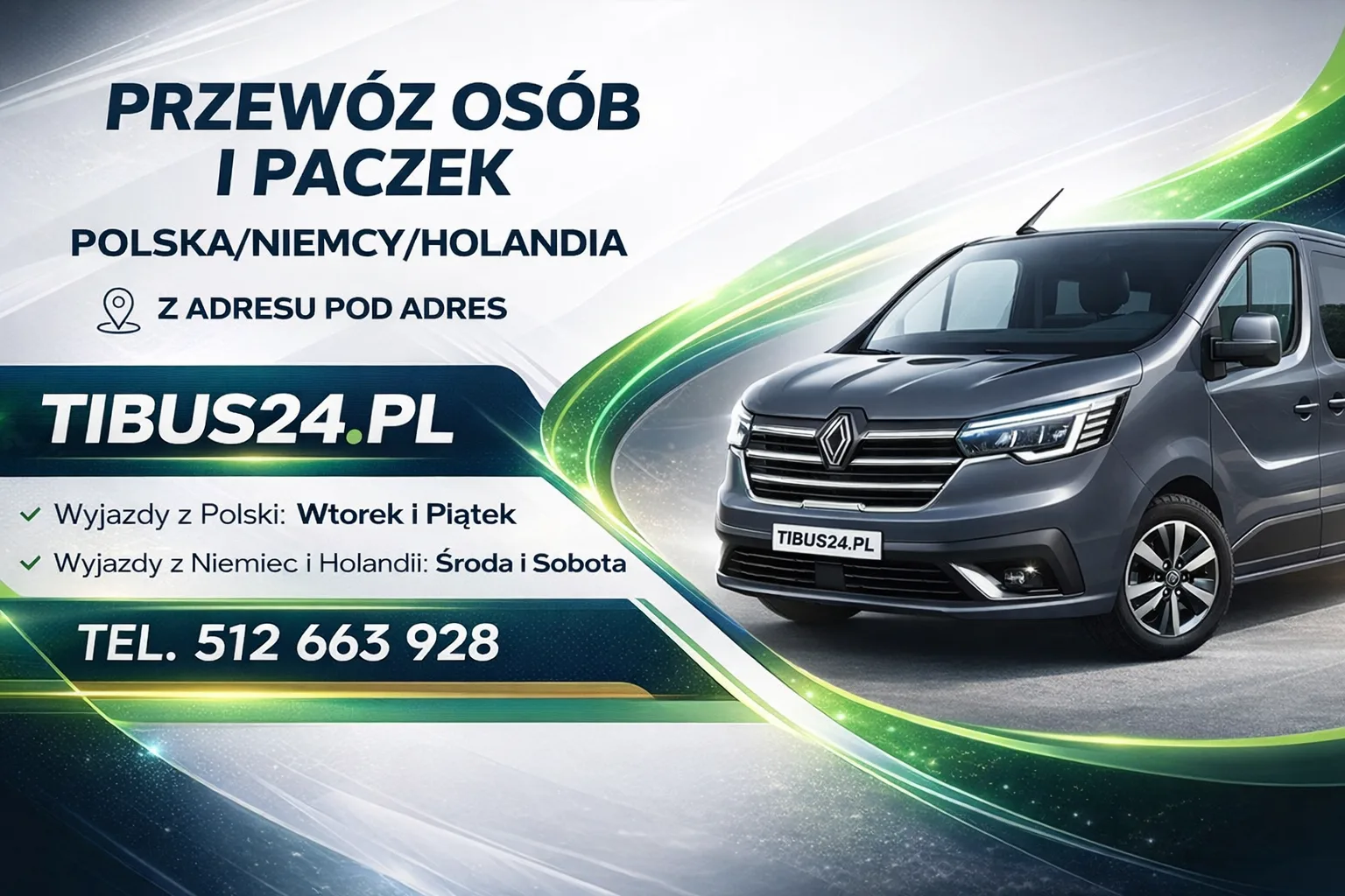 Zdjęcie floty firmy TIBUS
