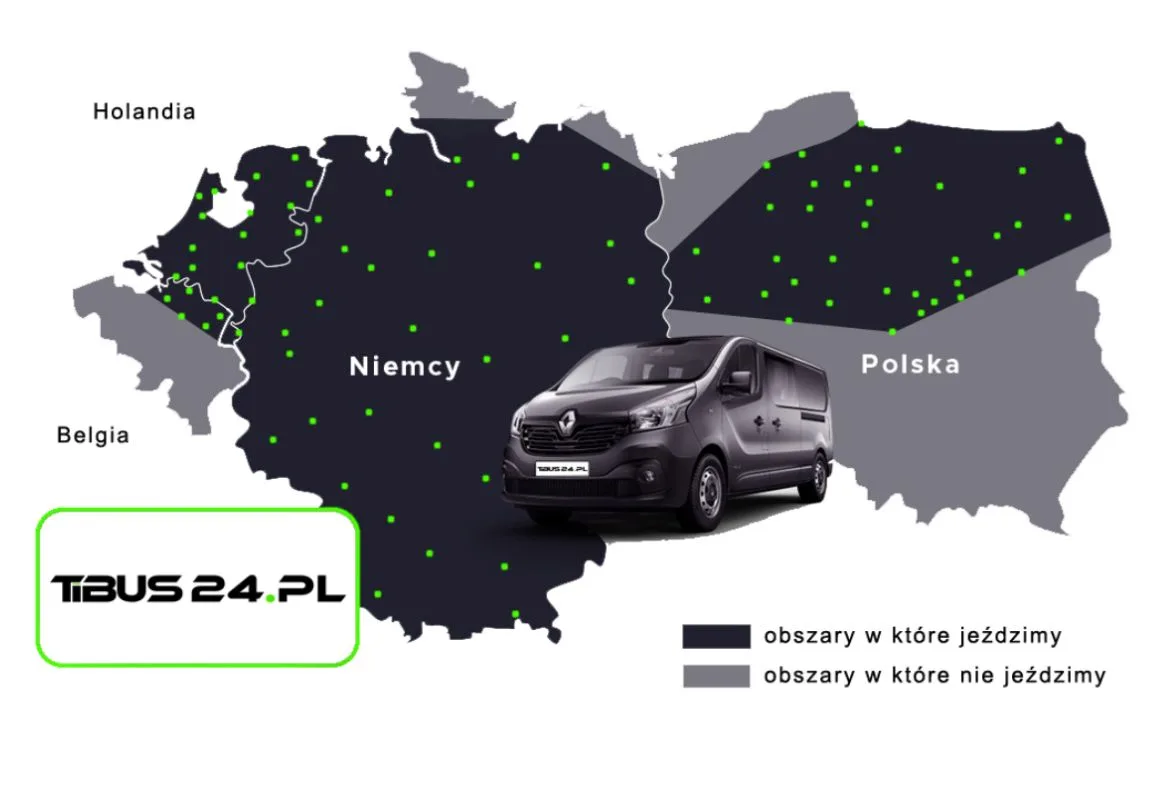 Zdjęcie floty firmy TIBUS
